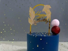 Cake topper HAPPY BIRTHDAY